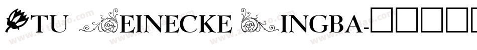 Stu Heinecke Dingba字体转换